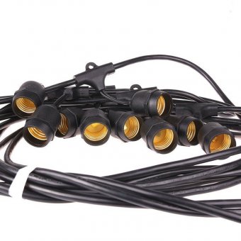 Гирлянда ANYSMART MFSLC18P, уличная, 15 м, 15 LED-ламп, IP44, белый