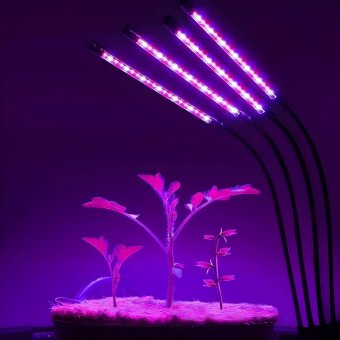 Фитосветильник настольный LED для растений фитолампа ANYSMART DC-16 