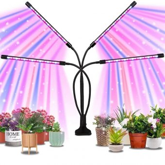 Фитосветильник настольный LED для растений фитолампа ANYSMART DC-16 