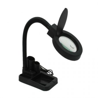Лупа настольная ANYSMART, SSA808 5/8х, 85 мм, подсветка 40 LED
