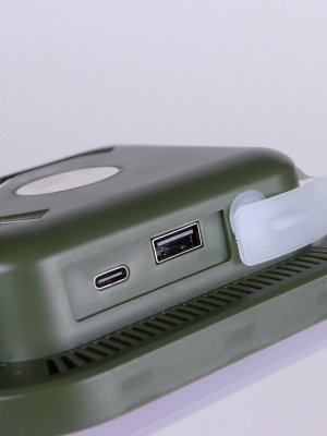 Мощный тактический фонарь ANYSMART аккумуляторный 8 Вт 140 LED
