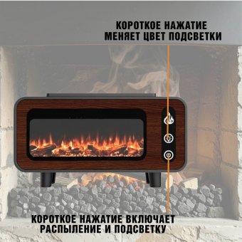 Аромадиффузор, увлажнитель воздуха "Винтажный камин" ANYSMART