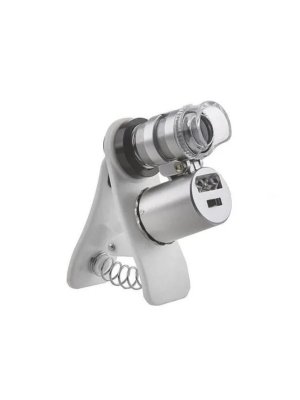 Портативный микроскоп для смартфона, с креплением, 2 LED, ANYSMART 60x