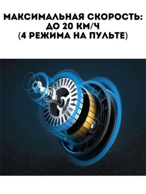 Скейтборд электрический ANYSMART, с пультом управления, до 25 км/ч