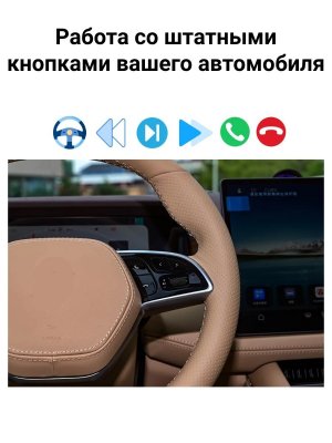 Приставка адаптер Android AITO M5 M7 M9 Apple CarPlay, Android Auto WIZCAR E02 