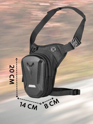 Мотосумка набедренная водонепроницаемая, велосумка 3 л ANYSMART