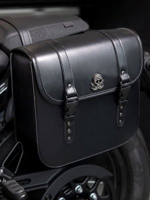 Мотосумки боковые для мотоцикла кожаные ANYSMART