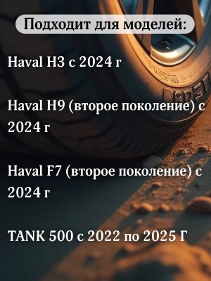 Датчики давления шины TPMS 3641100XKV3AA TANK 500, Haval H3, H9 F7 4 штуки