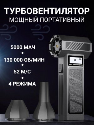 Турбовентилятор портативный, промышленная воздуходувка ANYSMART