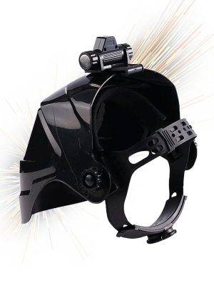 Маска сварочная с защитным капюшоном, с фонариком, автозатемнение DIN 9-13 ANYSMART