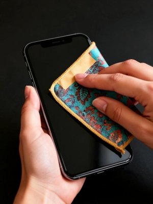 Салфетка для сенсорных экранов EcoNext "Чистота" 12х17см