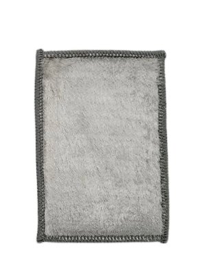 Спонж бамбуковый для мытья посуды микроволокно EcoNext "Гранд" серый 10х15см