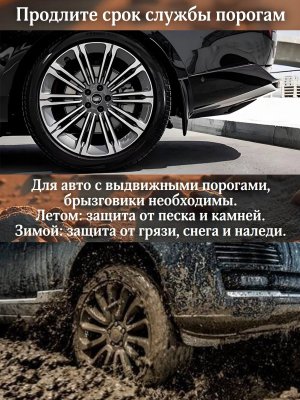 Брызговики для автомобиля Land Rover Range Rover L460 передние VPLКР0501, задние VPLКР0502 