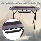 Геймерский компьютерный стол ANYSMART, BladeV2-1060, с подсветкой,черный