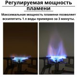 Туристическая газовая горелка, ANYSMART, G3 пьезоподжиг, нержавеющая сталь