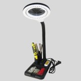 Лупа настольная ANYSMART, SSA808 5/8х, 85 мм, подсветка 40 LED