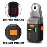 Лазерный уровень нивелир с пылесборником 2 в 1 ANYSMART красный лазер 5 метров 227856