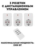 Розетка с дистанционным управлением ANYSMART ДУ пульт + 3 розетки