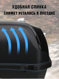 Мотокофр 48 л для мотоцикла, скутера для путешествий + платформа ANYSMART