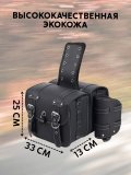 Мотосумки боковые для мотоцикла, ретро, кожаные ANYSMART