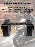 Мотосумки боковые для мотоцикла кожаные ANYSMART