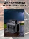 Мотосумки боковые для мотоцикла кожаные ANYSMART