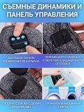 Наушники для сна беспроводные с микрофоном, повязка ANYSMART Bluetooth 5.0 серые 228478
