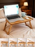 Столик для ноутбука в кровать, складной, регулируемый ANYSMART